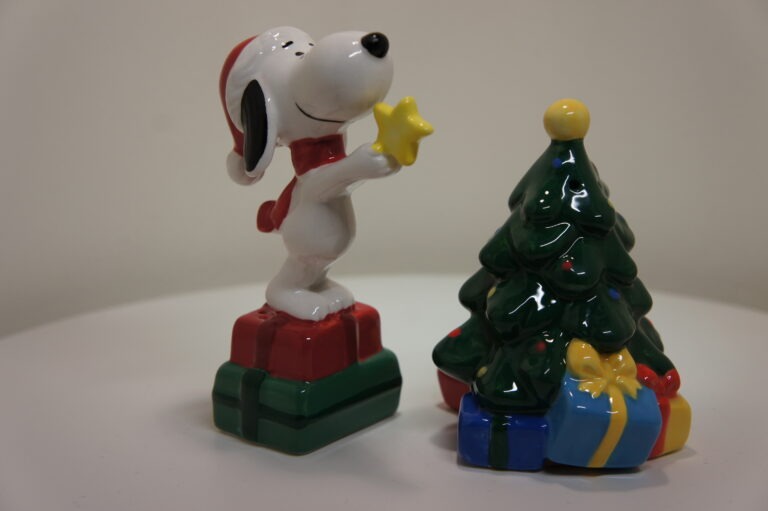 Snoopy kerstboom en ster