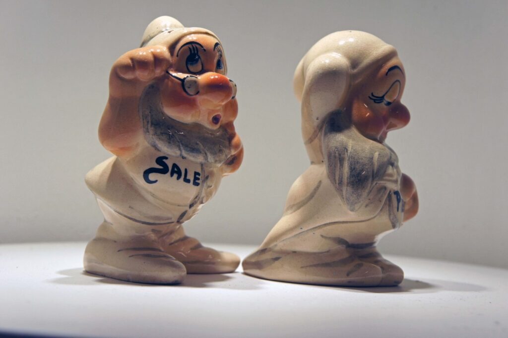 Cartoonfiguren — voor 1950 - voorkant