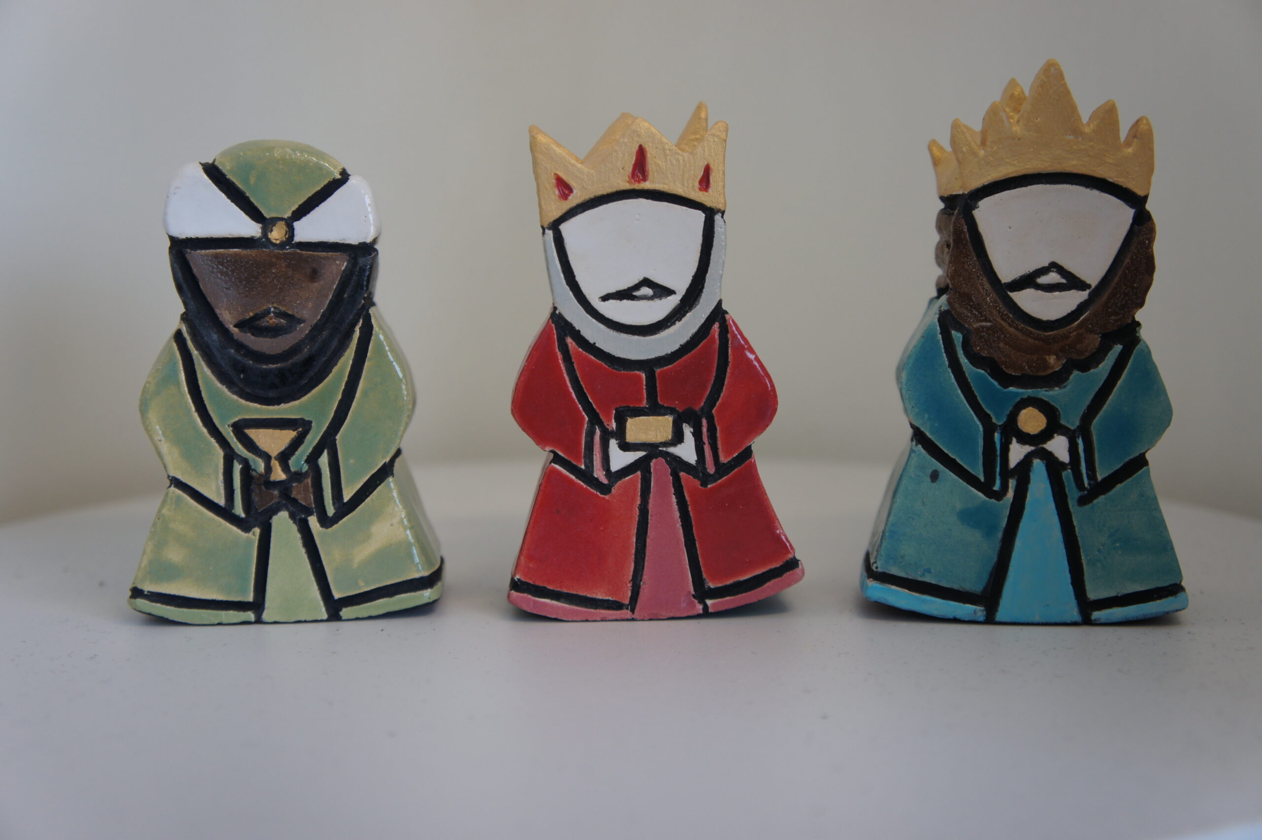 Drie koningen met kerst