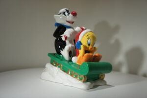 Sylvester en Tweety op de Slee
