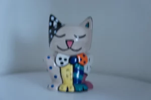 Peper- en zoutstel kat, 2-delig, Romero Britto design