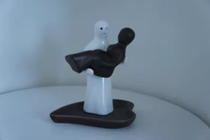 Bruid over de drempel peper zoutstel modern design