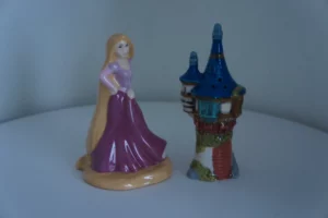 Rapunzel bij de toren peper zoutstel Disney