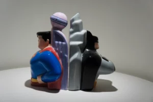 Superman Batman peper zoutstel Warner Bros 1999
