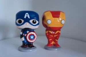 Captain America en Iron Man peper zoutstel Funko Marvel 2016